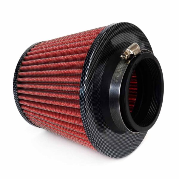 Filtru de aer conic Carbon cu 3 adaptoare - imagine 2
