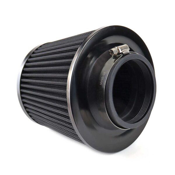 Filtru de aer conic negru cu 3 adaptoare - imagine 2