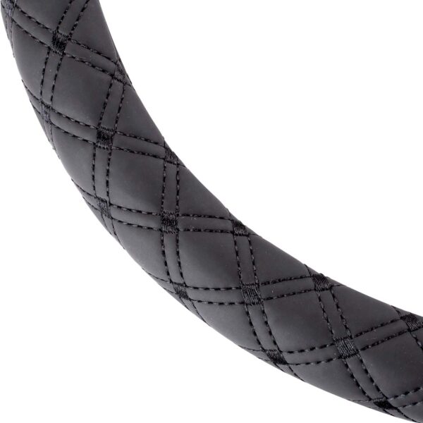Husa volan Black Seam, SWC-41-M (37-39cm) - imagine 2