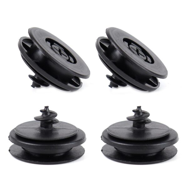 Set 4 bucati clipsuri pentru fixarea covoraselor auto in podea - imagine 2
