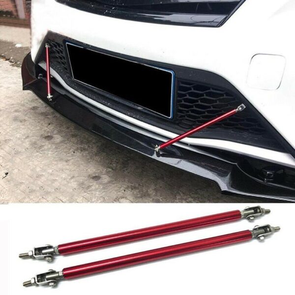 Set 2 Tije din Aluminiu reglabile pentru Consolidare Spoiler, lungime 15cm, culoare Rosu - imagine 3