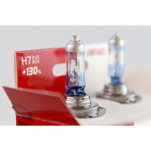 Set becuri cu halogen H7 12V 55W LumiTec LIMITED + 130% DUO BOX - imagine 2