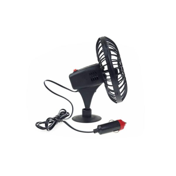Ventilator auto cu ventuza, 12V, alimentare la bricheta masinii - imagine 3