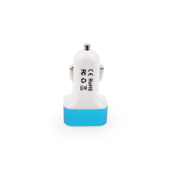 Incarcator auto 2xUSB cu Voltmetru Digital - imagine 3