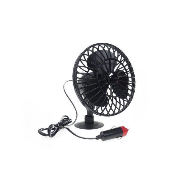 Ventilator auto cu ventuza, 12V, alimentare la bricheta masinii - imagine 2