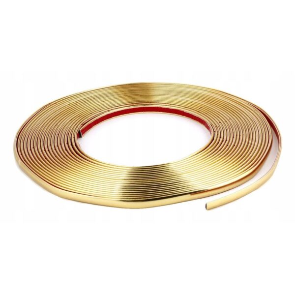 Rola Ornament autoadeziv, 8mm x 15m, culoare Crom GOLD - imagine 4