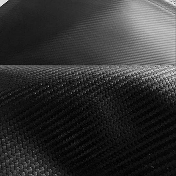 Material pentru tapiterie sau plafon auto, Carbon 3D Negru, dimensiune 1m x 1,48m - imagine 3
