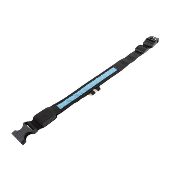 Zgarda iluminata cu LED pentru caine sau pisica, culoare Albastra, AVX-AG232A - imagine 4