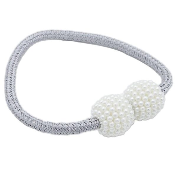 Bratara magnetica de prindere perdele/draperii, model PEARLS - imagine 2