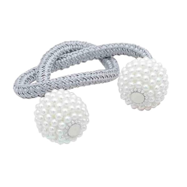 Bratara magnetica de prindere perdele/draperii, model PEARLS - imagine 3
