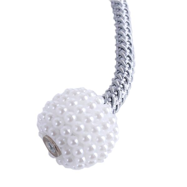 Bratara magnetica de prindere perdele/draperii, model PEARLS - imagine 4