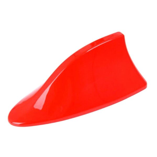 Antena auto activa AM - FM tip "SHARK TAIL" culoare ROSU - imagine 2