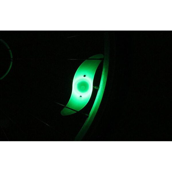 Lumina LED Ambientala pentru bicicleta - VERDE - imagine 4