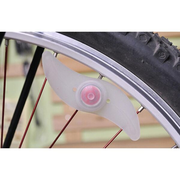 Lumina LED Ambientala pentru bicicleta - ROSU - imagine 2