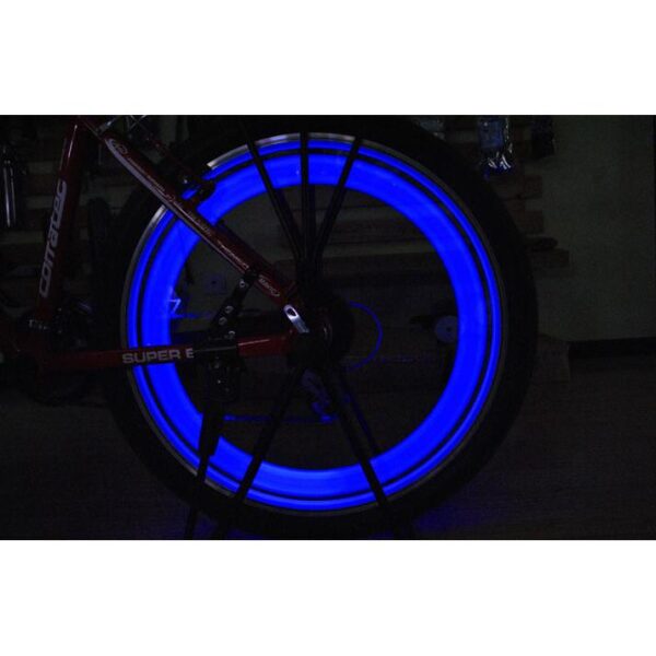 Lumina LED Ambientala pentru bicicleta - ALBASTRU - imagine 4