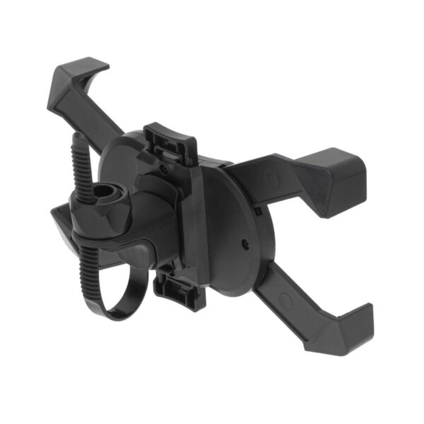 Suport Telefon cu 4 brate, montaj pe Motocicleta sau Bicicleta, culoare Neagra - imagine 4