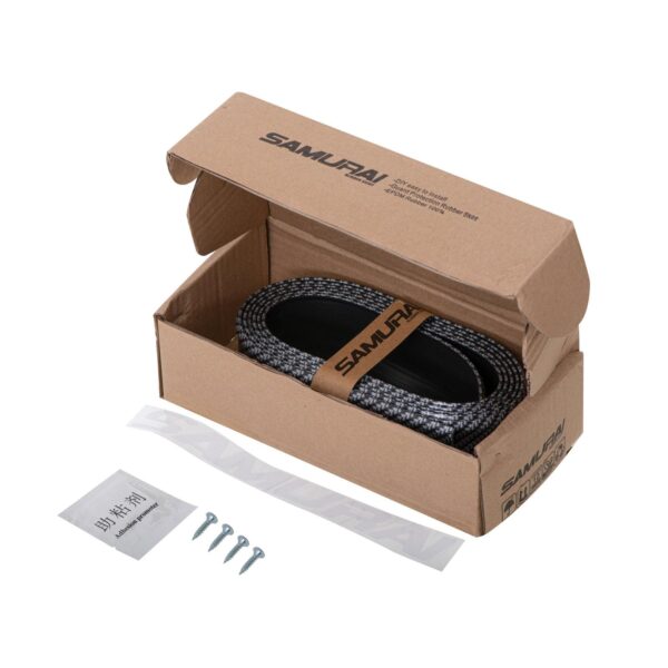 Protectie spoiler, prelungire bara fata/spate din cauciuc, culoare CARBON Negru - imagine 4
