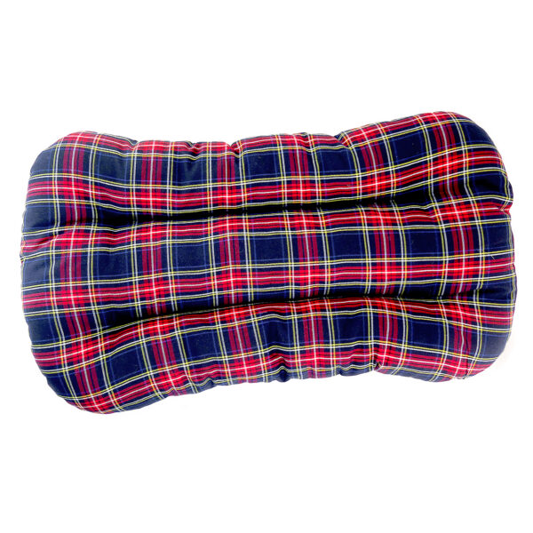 Saltea/perna pentru caine/pisica, baza antiderapanta, model Carouri, 75×40 cm - imagine 3
