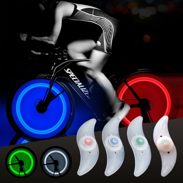 Lumina LED Ambientala pentru bicicleta - ALBASTRU - imagine 6