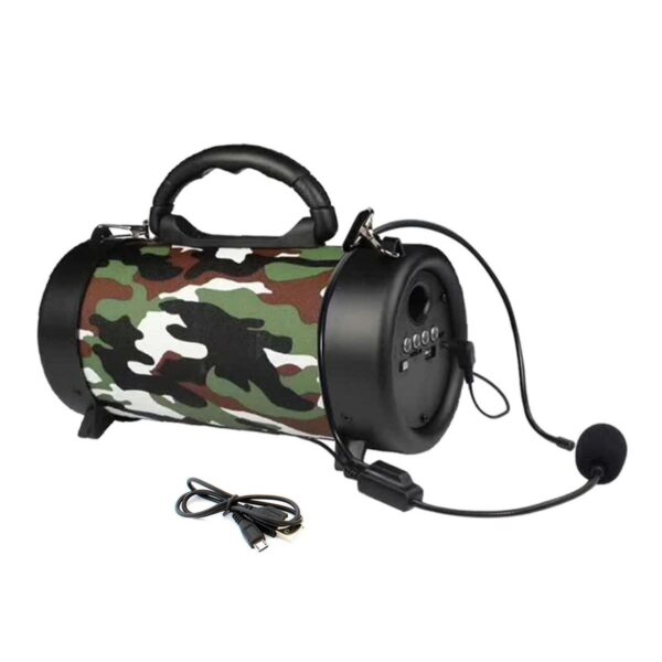 Boxa portabila Bluetooth, BoomBox Mini cu microfon - imagine 2