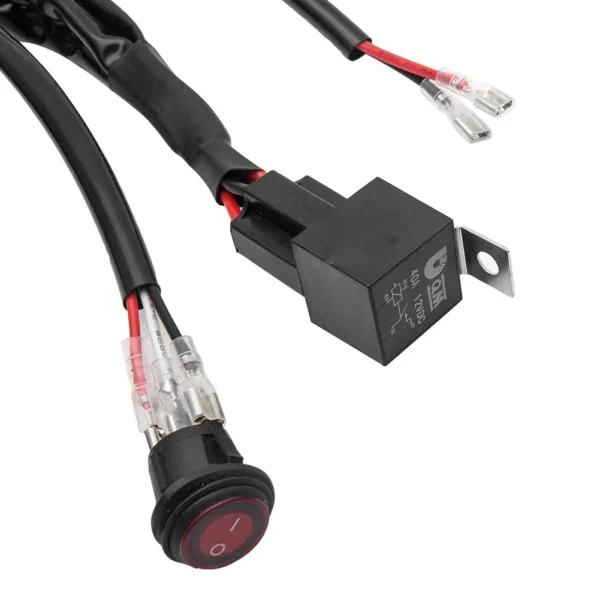 Cablaj cu intrerupator, releu si siguranta pentru montarea barelor sau a proiectoarelor LED - imagine 9