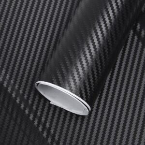Folie colantare auto Carbon 3D - Negru (3m x 1,27m)