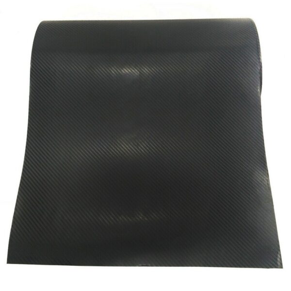 Material pentru tapiterie sau plafon auto, Carbon 3D Negru, dimensiune 1m x 1,48m - imagine 2