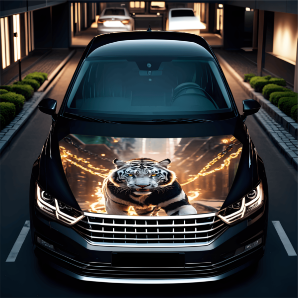 Folie Capota Auto "Hood Art" rezistenta la exterior, marime L (180 x 130cm) - Cod: AVX-CAPOTA-029L - imagine 2