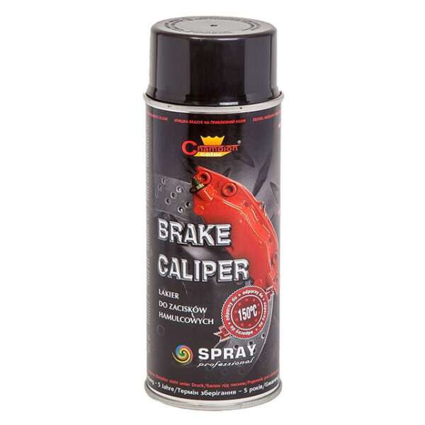Spray Vopsea Rezistenta Termic pentru Etrieri, culoare Neagra, 400ml, Champion Color, 150 °C - imagine 2