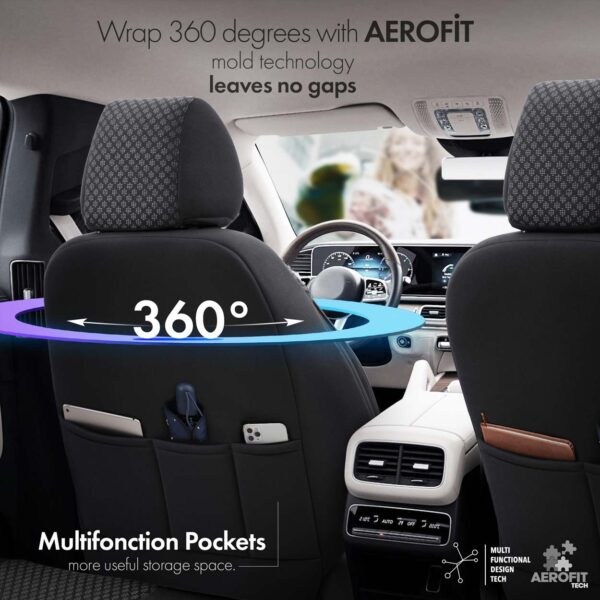 Set huse scaun auto PREMIUM, Universale, nefractionate, OTOM SPORT PLUS 101 - imagine 4