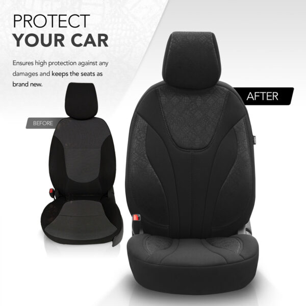 Set huse scaun auto PREMIUM, Universale, nefractionate, OTOM RUBY DESIGN 1201 - imagine 7
