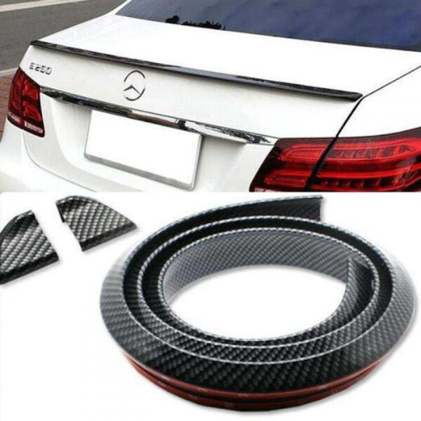 Eleron din cauciuc tip M CARBON 1,5m x 3.5cm - imagine 2