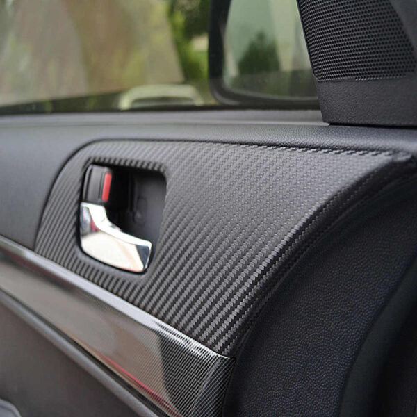 Folie colantare auto Carbon 3D Negru, 3m x 1,27m - imagine 5