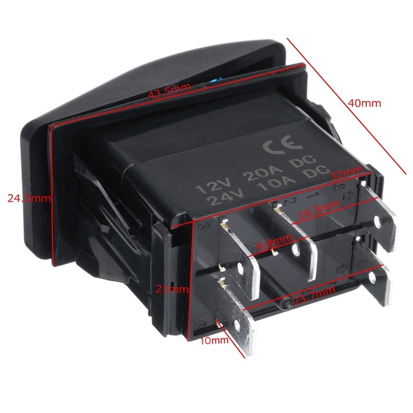 Intrerupator ”OFF-ROAD LIGHTS” pentru Off-Road, ATV, SSV, QUAD - imagine 3
