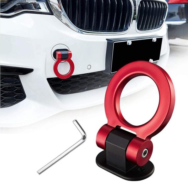 Ornament carlig remorcare RACING SPORT - ROSU - imagine 4