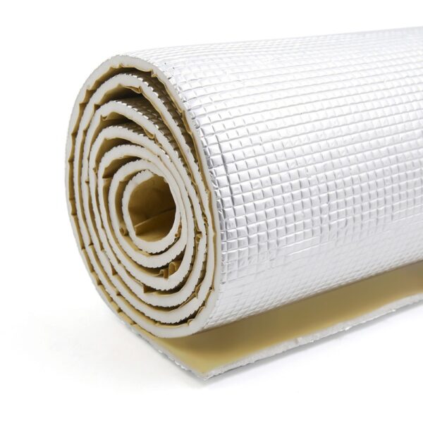 Material insonorizant auto cu strat din aluminiu, dimensiune 100cm x 100 cm x 6mm - imagine 3