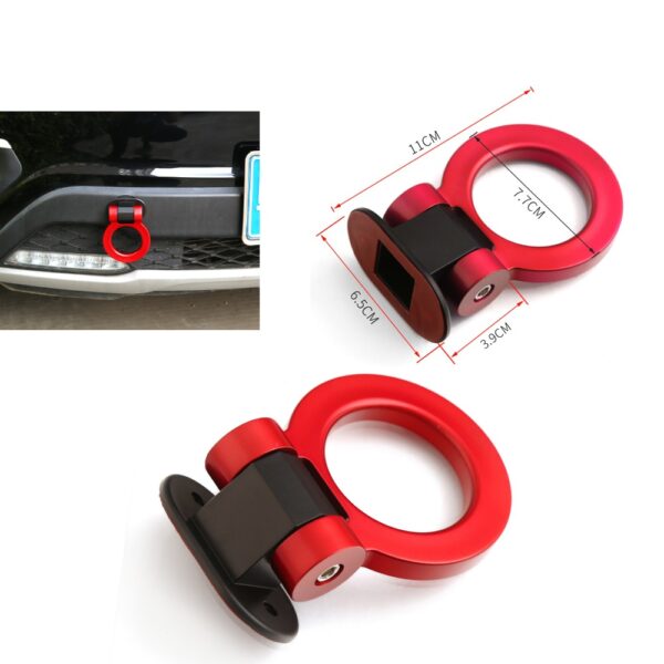 Ornament carlig remorcare RACING SPORT - ROSU - imagine 8