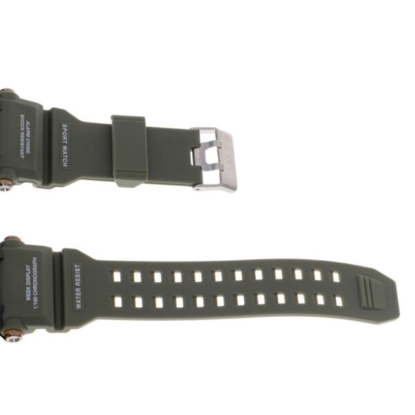 Ceas Militar pentru barbati, SMAEL, impermeabil, afisaj LED, culoare Verde - imagine 8
