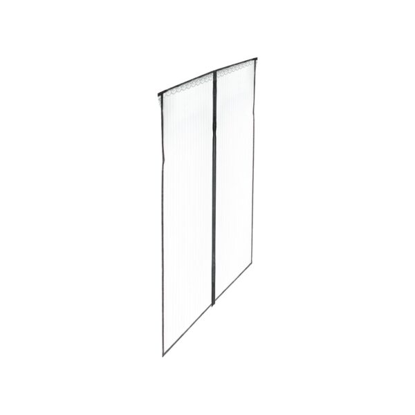Plasa de tantari magnetica pentru usa, dimensiune 160 x 230 cm - imagine 6