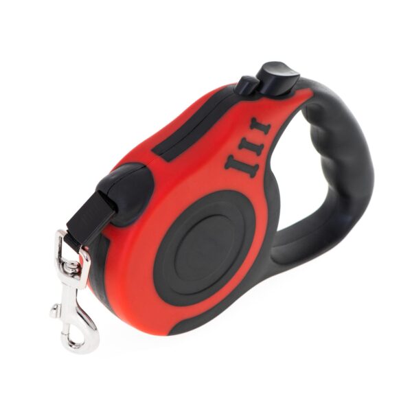 Lesa Retractabila Automata 5m lungime pentru caini de pana la 14 kg - imagine 4