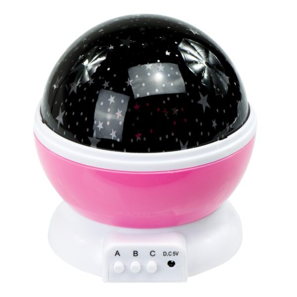 Proiector LED cu alimentare USB, model "Galaxy Stars" cu 9 moduri de afisare - imagine 9