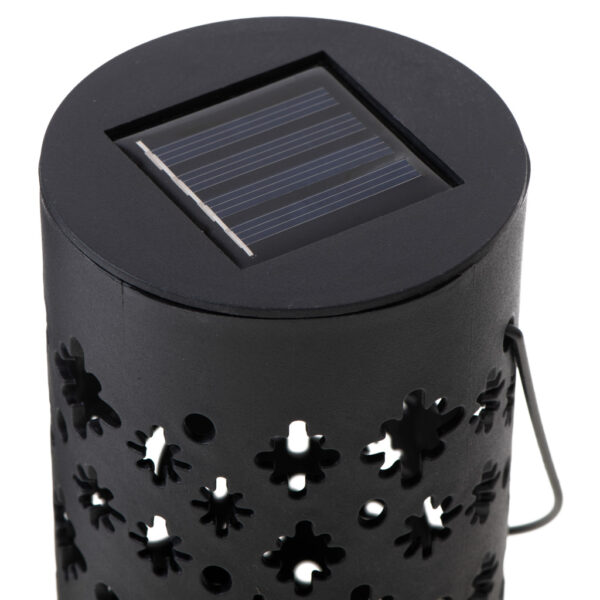 Set 4 lampi solare de gradina cu picior si agatatoare tip "Felinar" cu LED - imagine 7