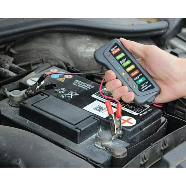 Tester baterie auto 12V, AVX-PT11 - imagine 2