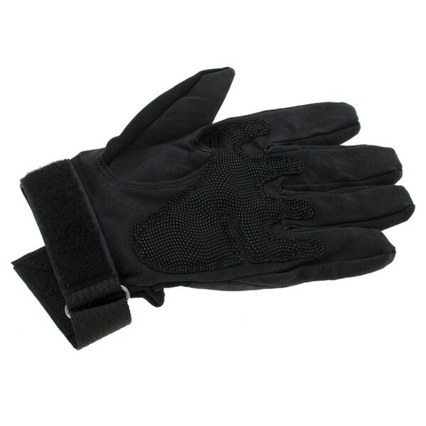 Manusi Tactice cu elemente de protectie, marime L, cu destinatie Moto, ATV, SSV, QUAD, culoare Neagra - imagine 8