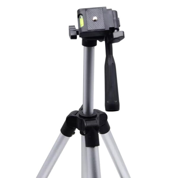 Trepied fotografic din aluminiu, compact, cu suport mobil 3D + Telecomanda Bluetooth - imagine 5
