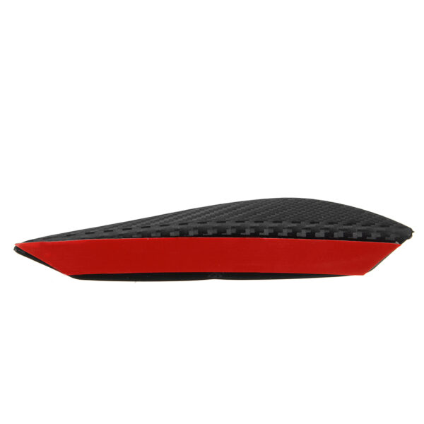 Set 4 buc. aripioare ornamentale bara tuning, culoare carbon - imagine 7