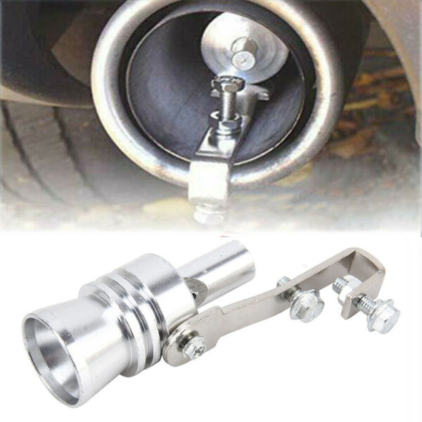 Fluier din aluminiu pentru toba marime L, compatibil cu motoare intre 2000 - 2400 cc - imagine 3