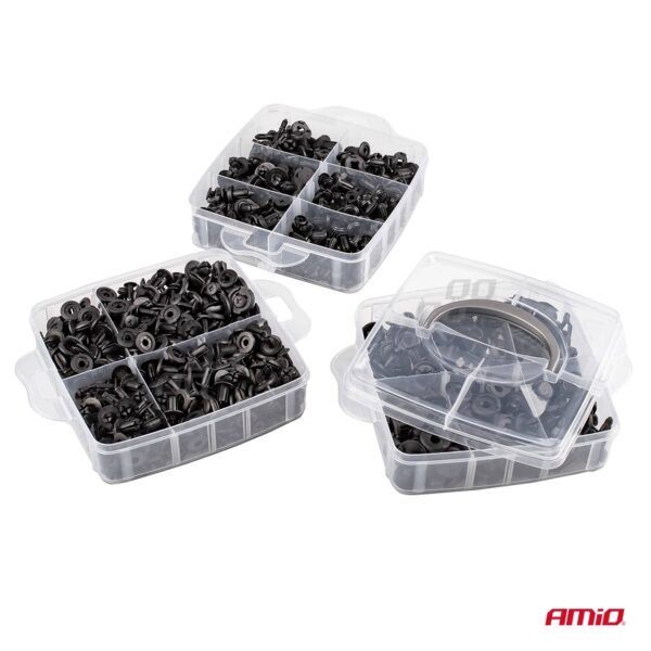 Set cleme - clipsuri reconditionare auto, 620 piese, diferite modele - imagine 3