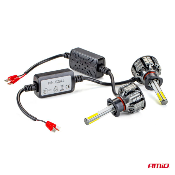 Instalatie LED COB 2Side AMiO, compatibil H1, destinat competitiilor auto sau off-road - imagine 3