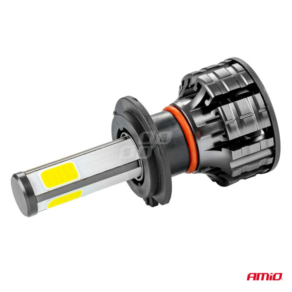 Instalatie LED COB 2Side AMiO, compatibil H7, destinat competitiilor auto sau off-road - imagine 3